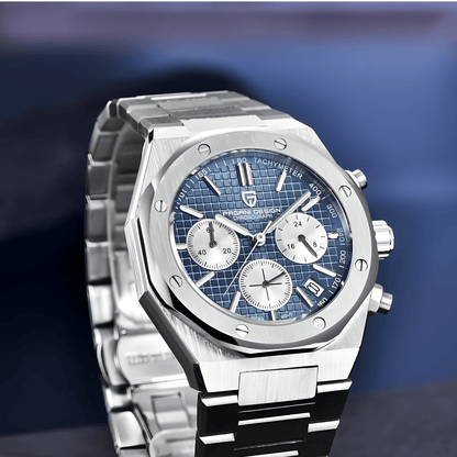Muški Sat Pagani Design PD1707 Chronograph Metal - Blue