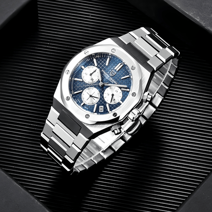 Muški Sat Pagani Design PD1707 Chronograph Metal - Blue