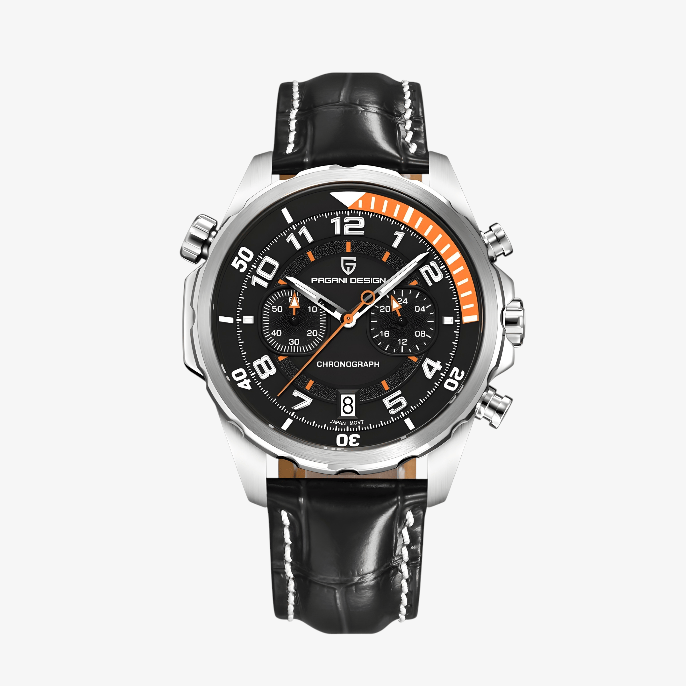 Muški Sat Pagani Design PD1811 Chronograph - Black
