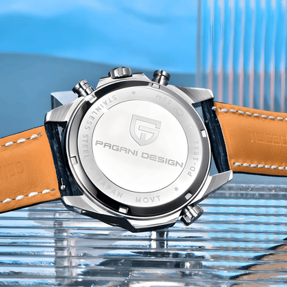 Muški Sat Pagani Design PD1811 Chronograph - Green