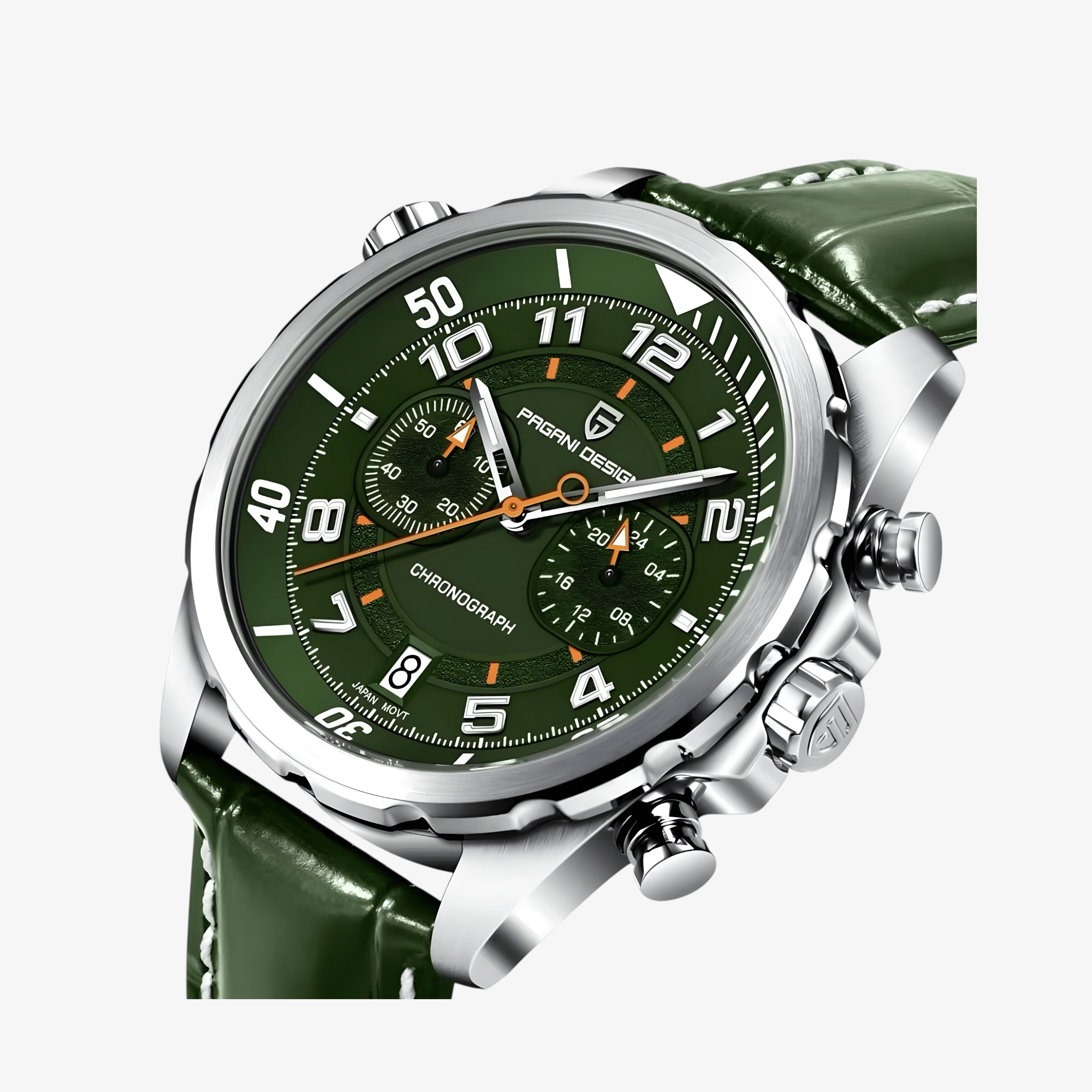 Muški Sat Pagani Design PD1811 Chronograph - Green