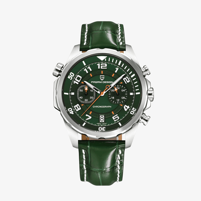 Muški Sat Pagani Design PD1811 Chronograph - Green