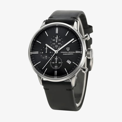 Muški Sat Pagani Design PD2720 Flight Chronograph - Black