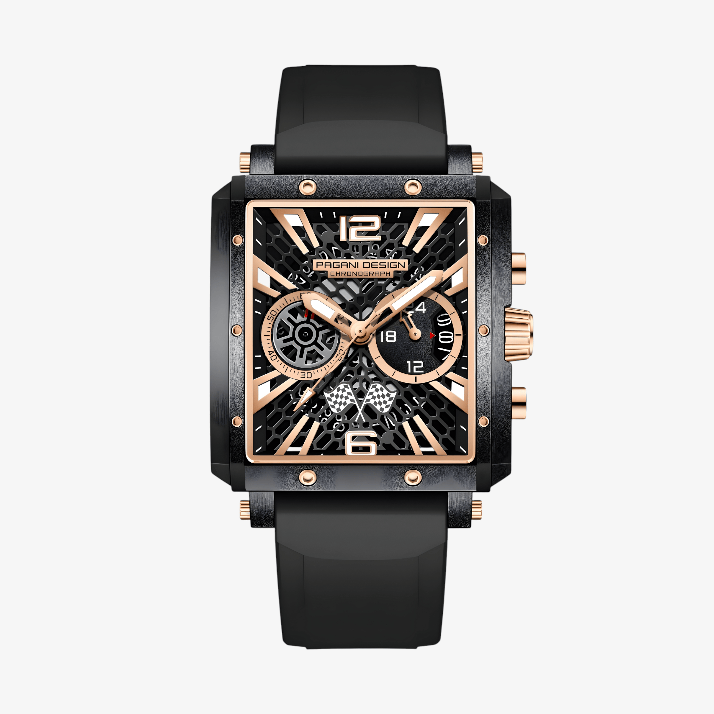 Muški Sat Pagani Desing PD-1725 Racing - Black/Gold