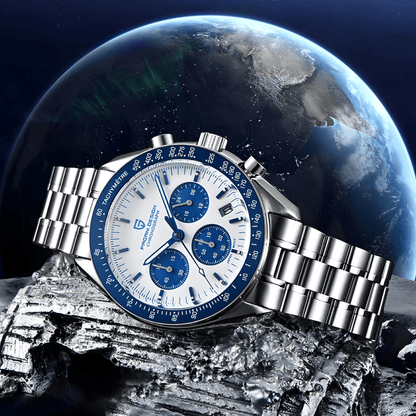 Muški Sat Pagani Desing PD1701 Speedmaster - Blue Moonwatch