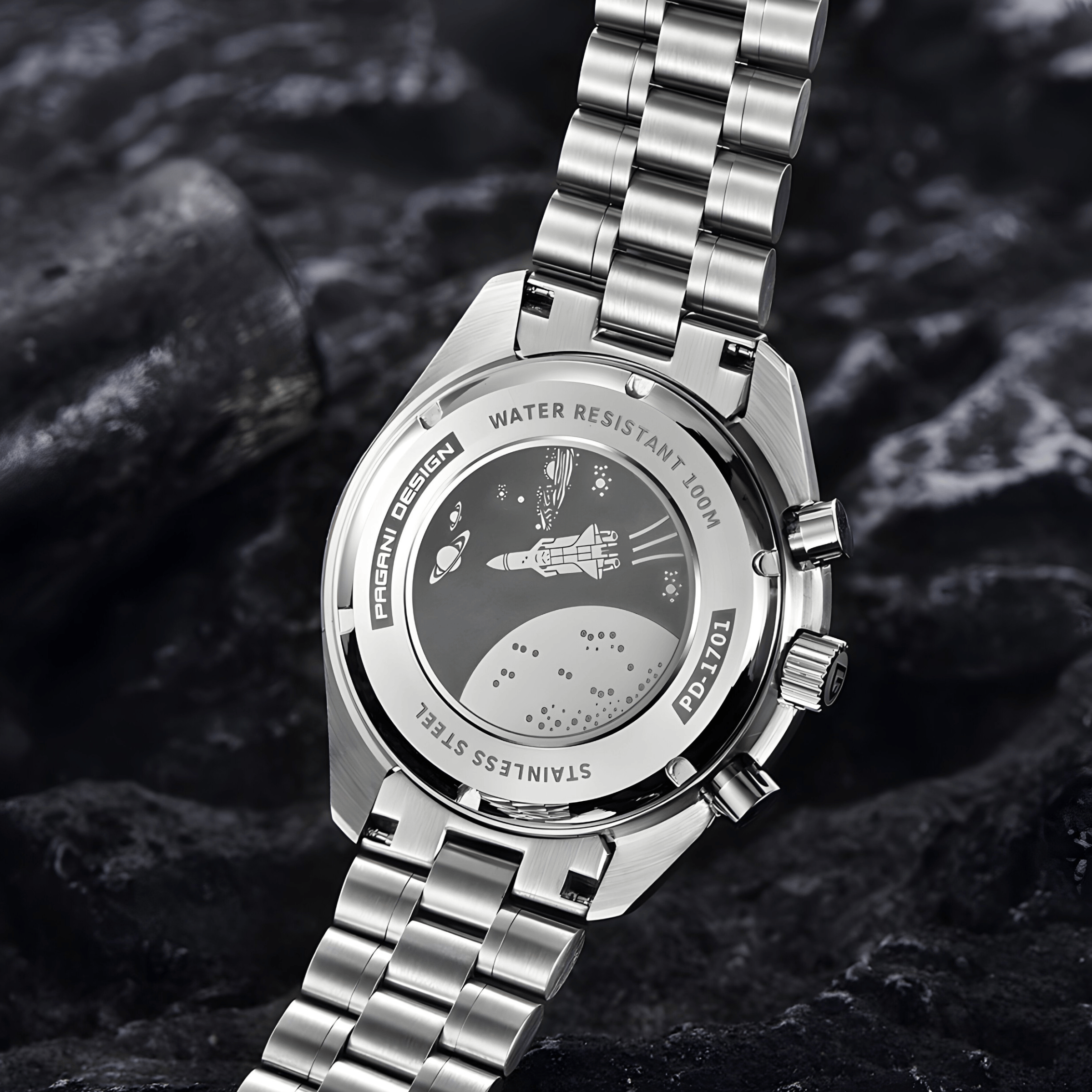 Muški Sat Pagani Desing PD1701 Speedmaster - Pepsi