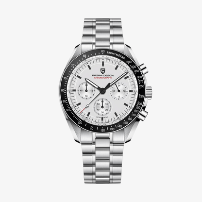 Muški Sat Pagani Desing PD1701 Speedmaster - White Homage
