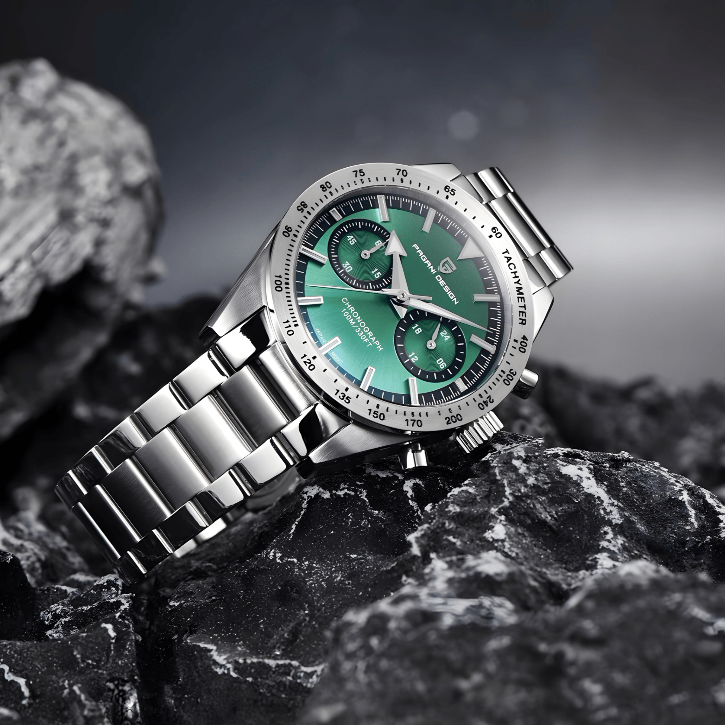 Muški sat Pagani Desing PD1766 - Green Edition