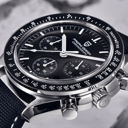 Muški Sat Pagani Desnig PD1701 - Black Speedmaster