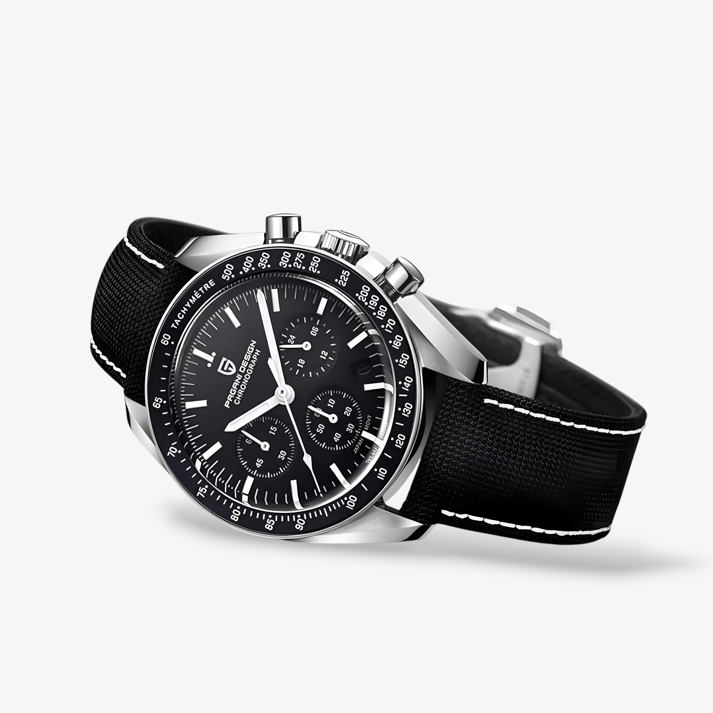 Muški Sat Pagani Desnig PD1701 - Black Speedmaster