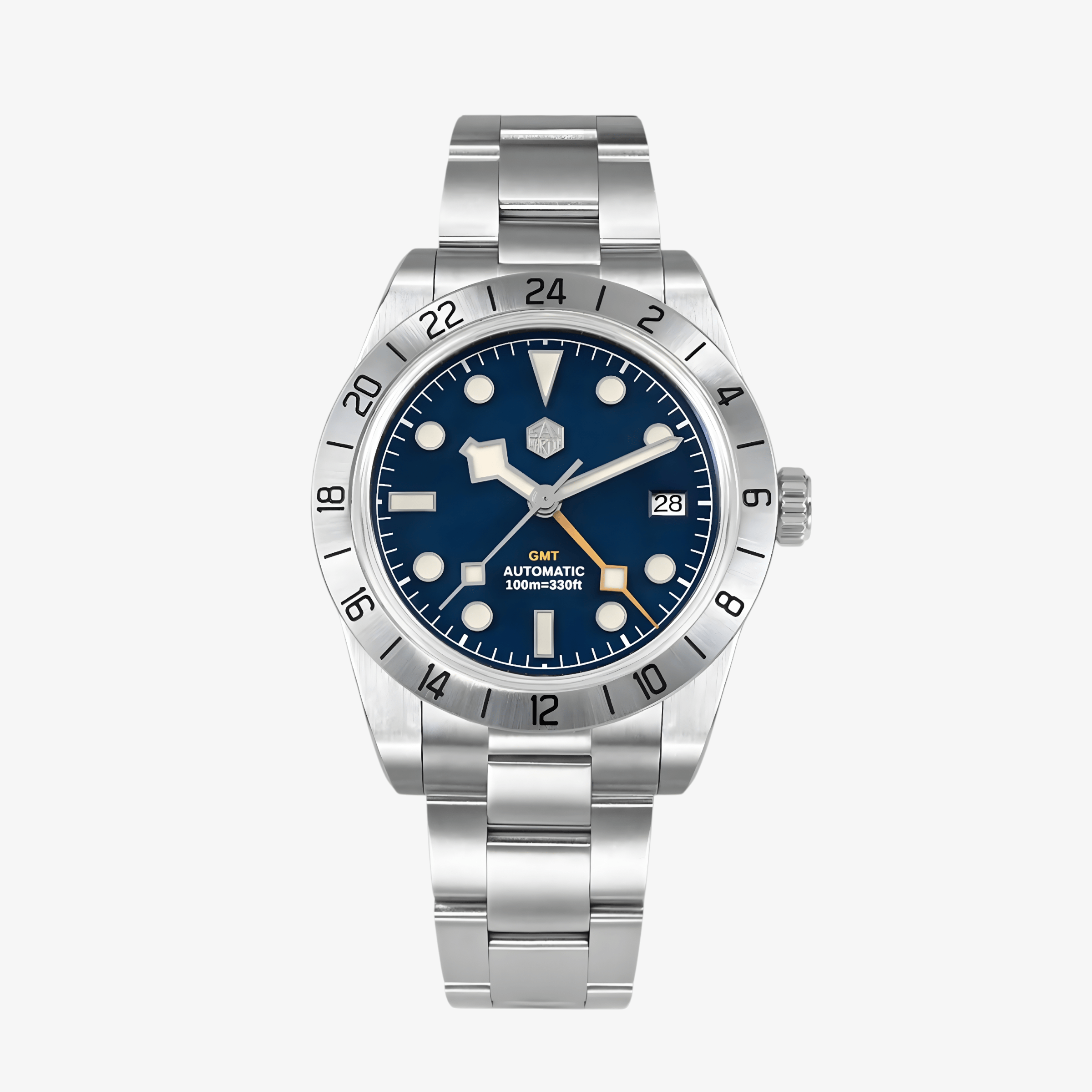 Muški Sat SAN MARTIN SN0054 - Blue GMT Homage