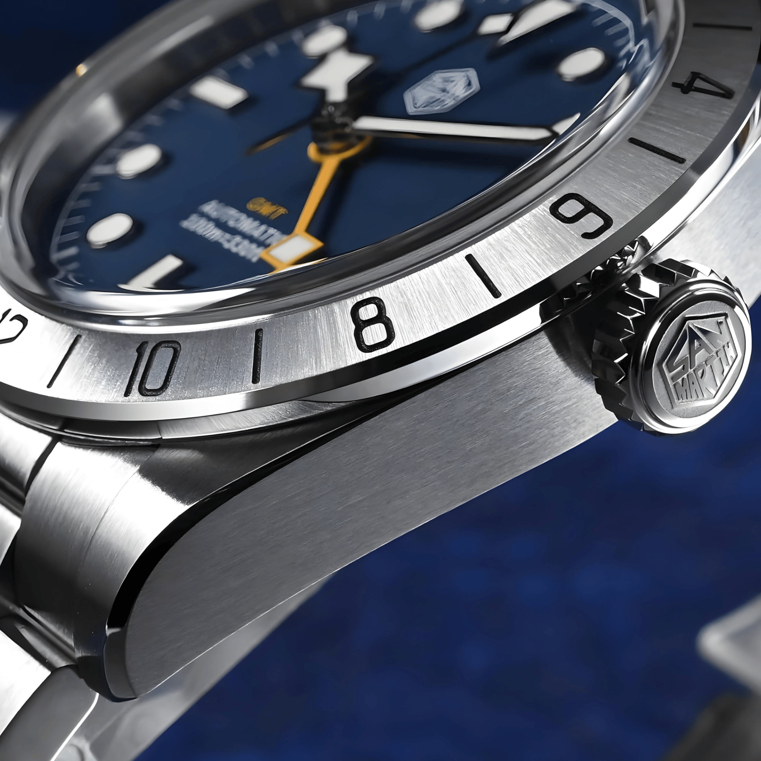 Muški Sat SAN MARTIN SN0054 - Blue GMT Homage