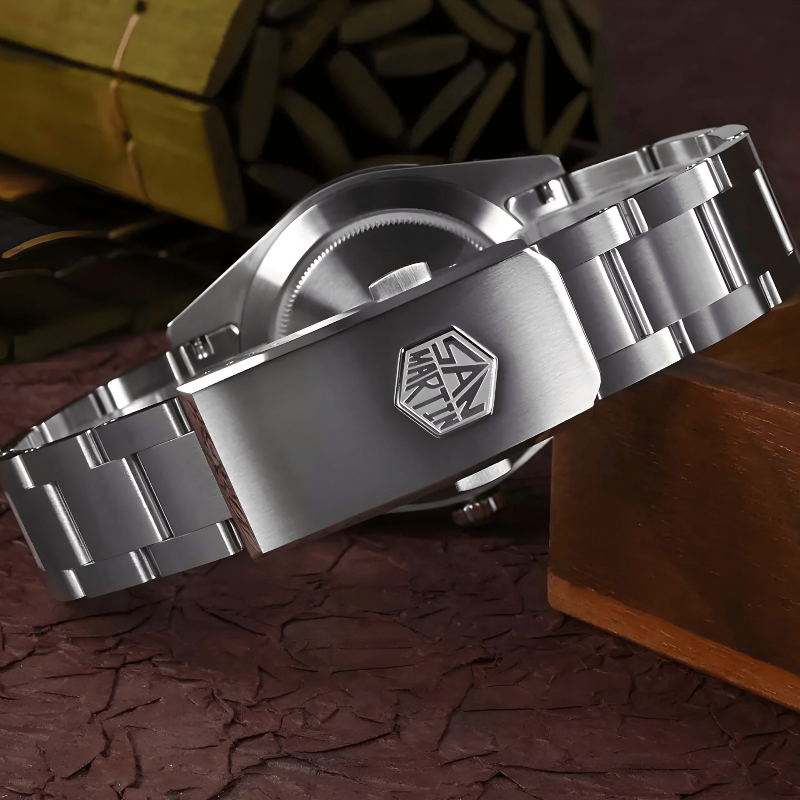 Muški Sat SAN MARTIN SN0054 - Orange GMT