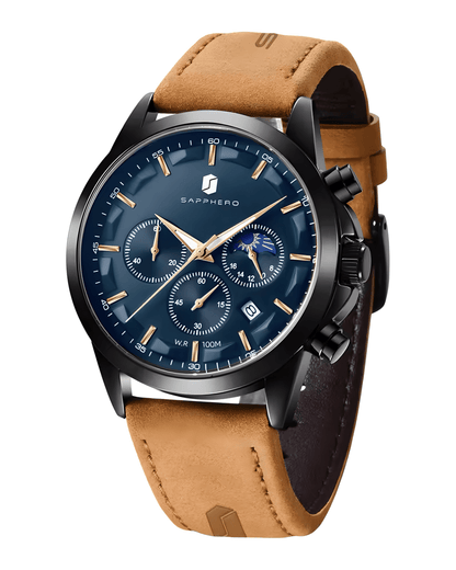 Muški Sat SAPPHERO TB4 Bisiness 🔵⌚️ 45% OFF