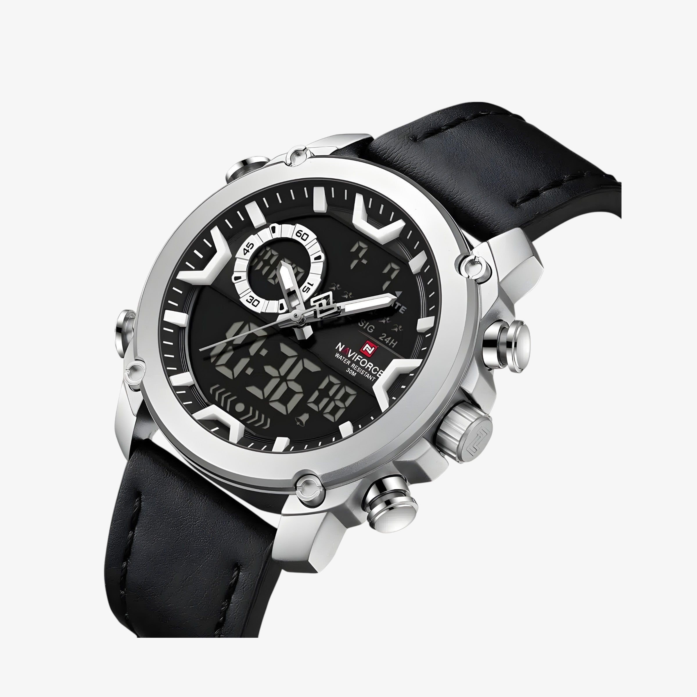 Muški Sat Sportski NaviForce NF9261 - Black