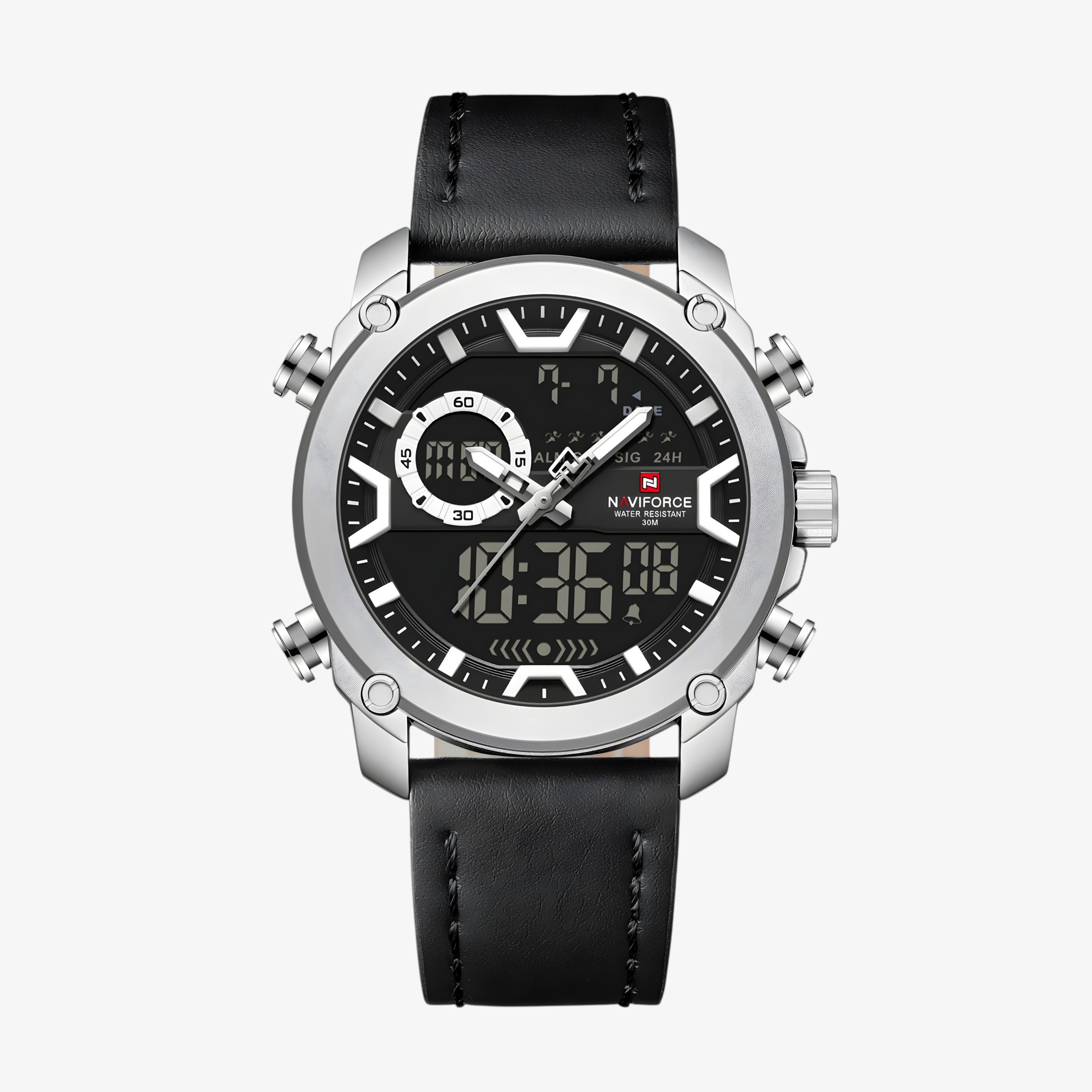 Muški Sat Sportski NaviForce NF9261 - Black