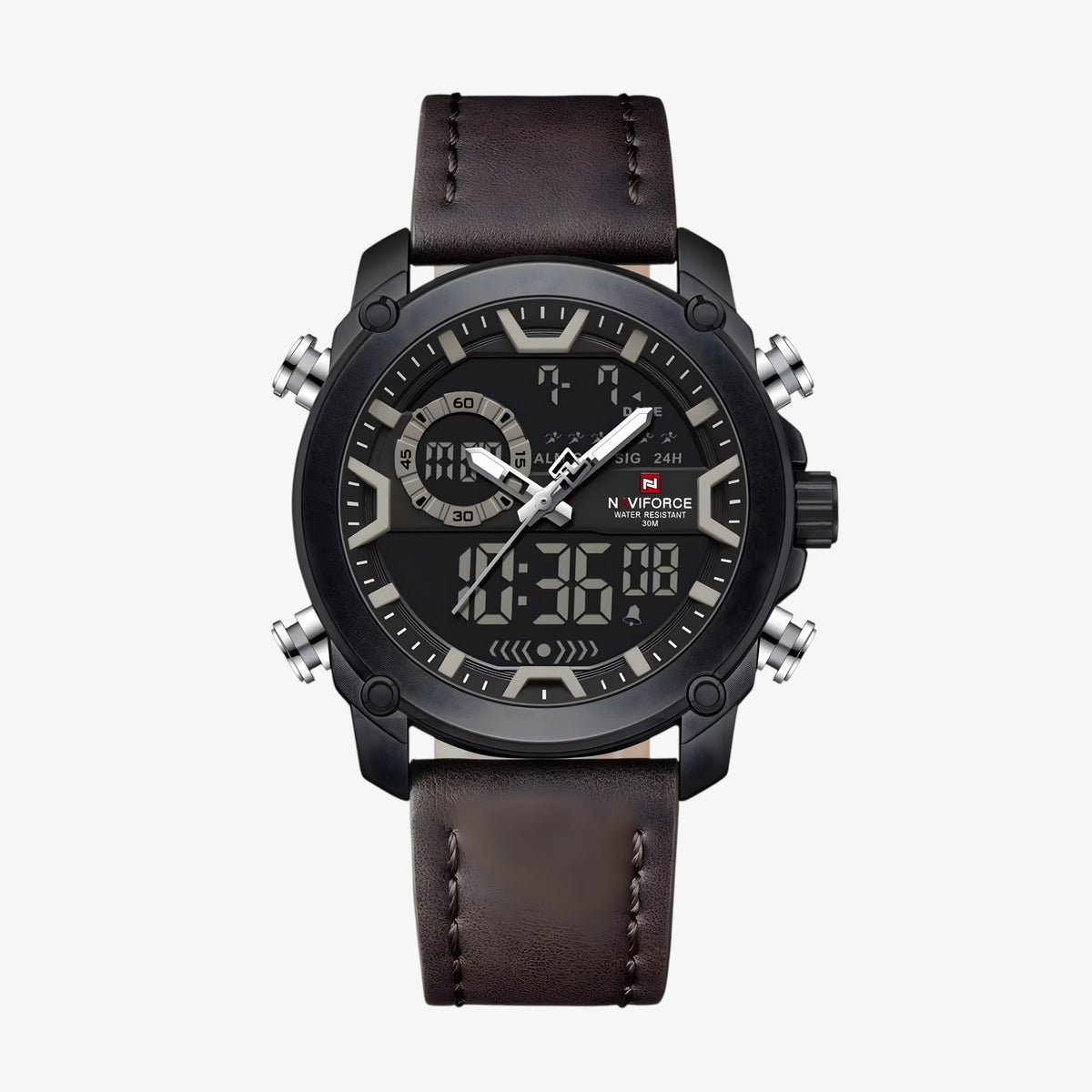 Muški Sat Sportski NaviForce NF9261 - Brown