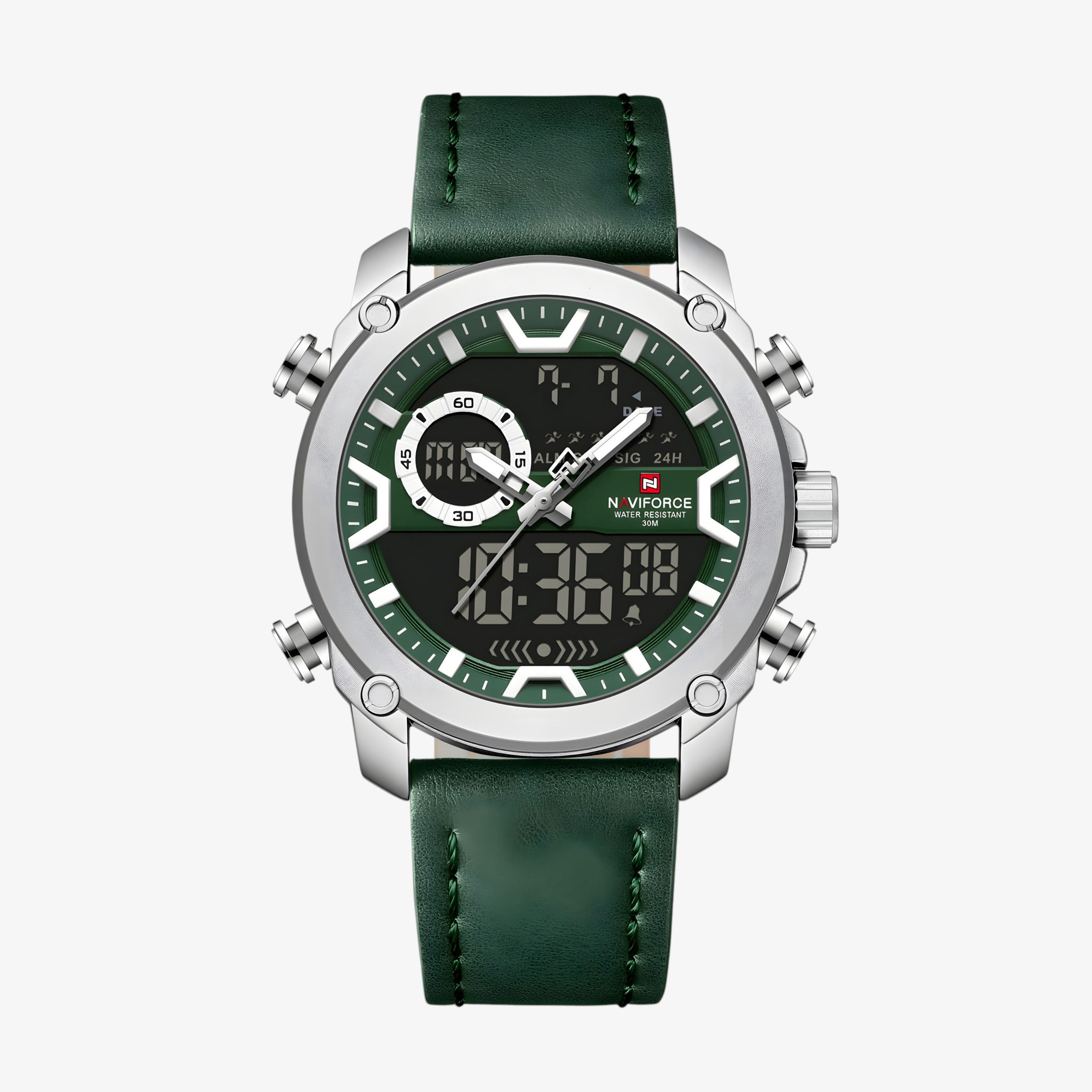 Muški Sat Sportski NaviForce NF9261 - Green