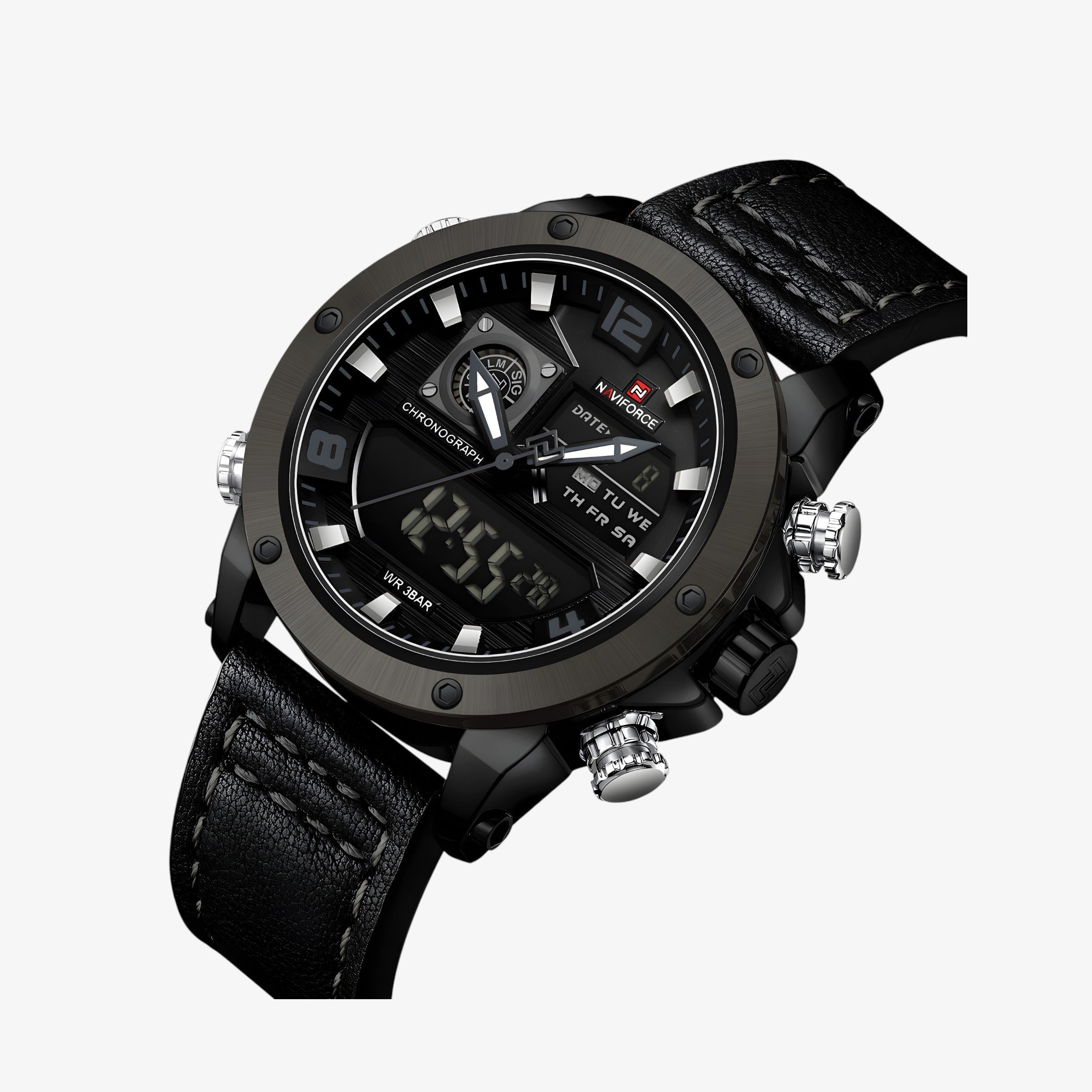 Muški Sportski Sat NaviForce NF9236 - Black