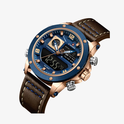 Muški Sportski Sat NaviForce NF9236 - Blue/Brown