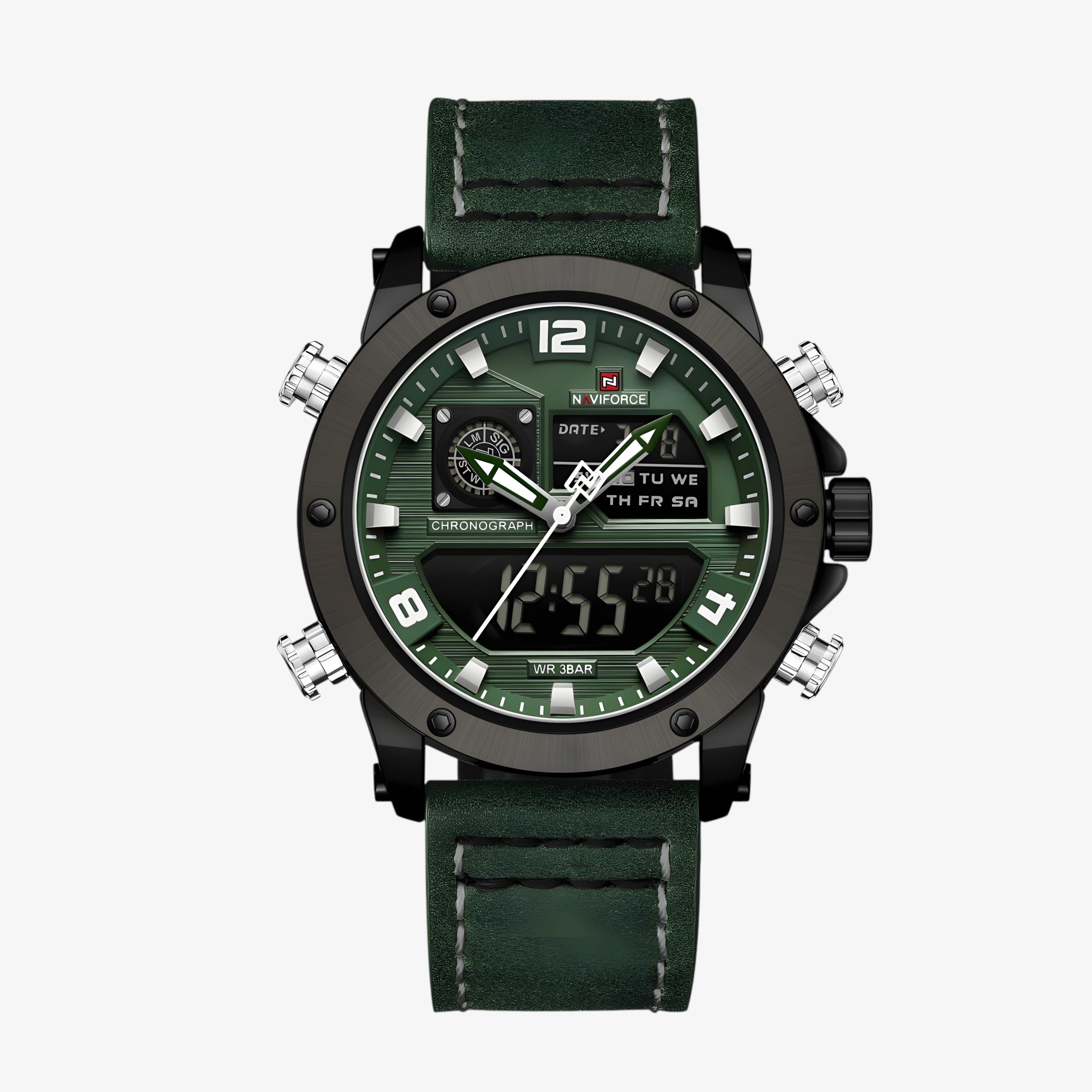Muški Sportski Sat NaviForce NF9236 - Green