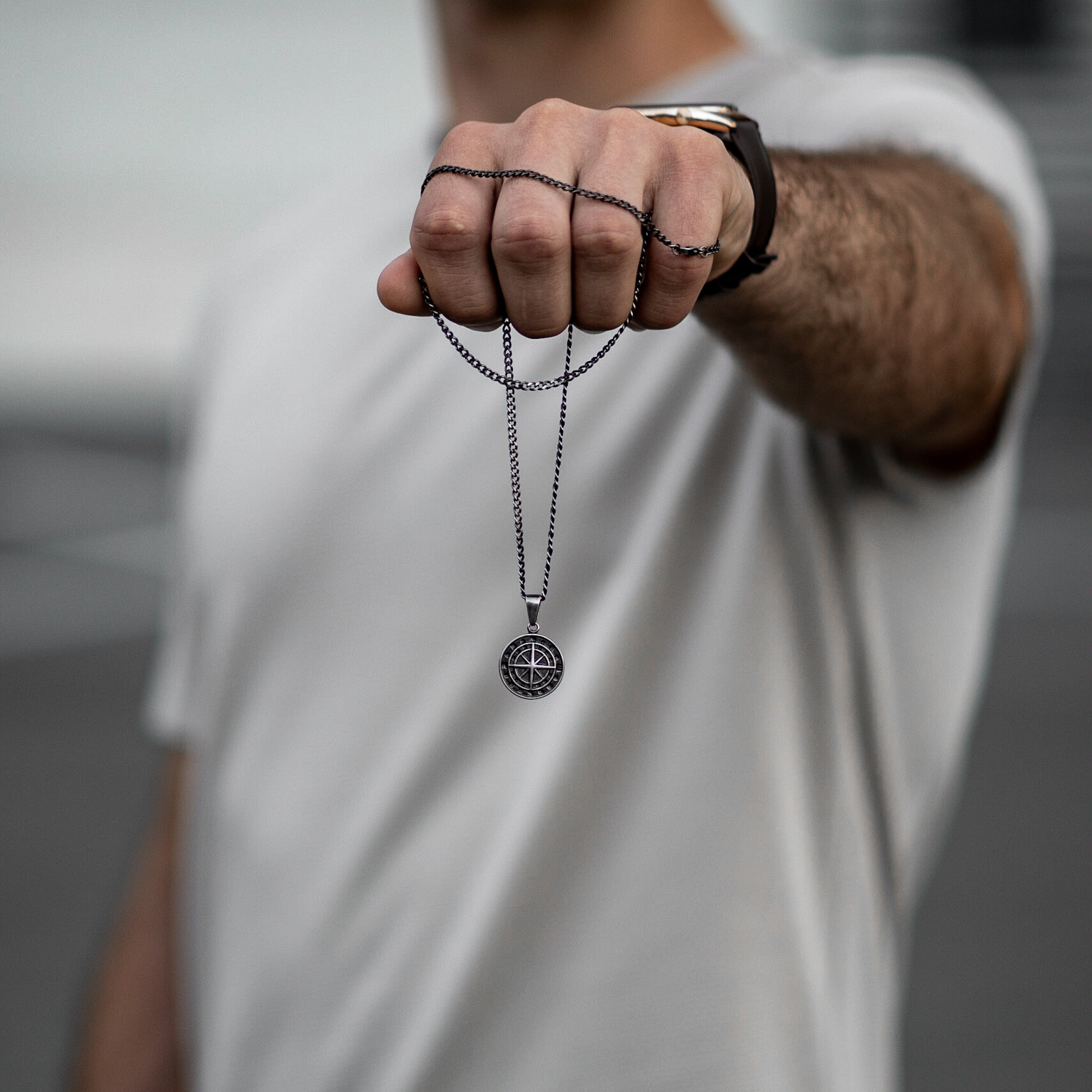 Ogrlica Black Journey 🧭 15% OFF Necklaces Be Brave Man Srbija