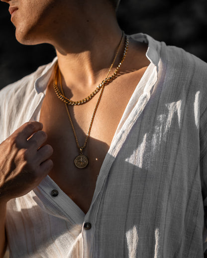 Ogrlica Gold Journey 🧭 36% OFF Necklaces Be Brave Man Srbija