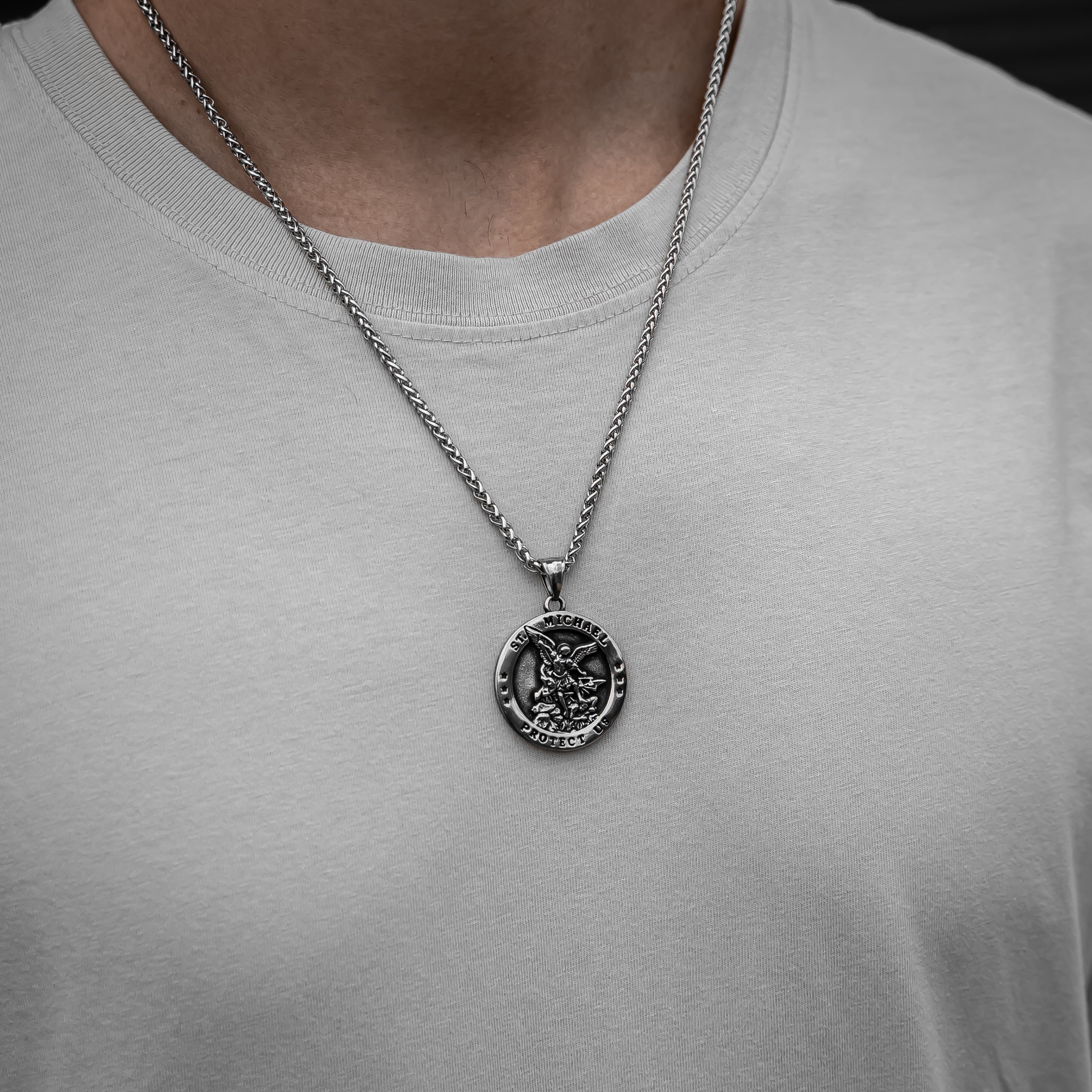 Ogrlica Sveti Arhangel Mihailo ✞ 50% OFF Necklaces Be Brave Man Srbija