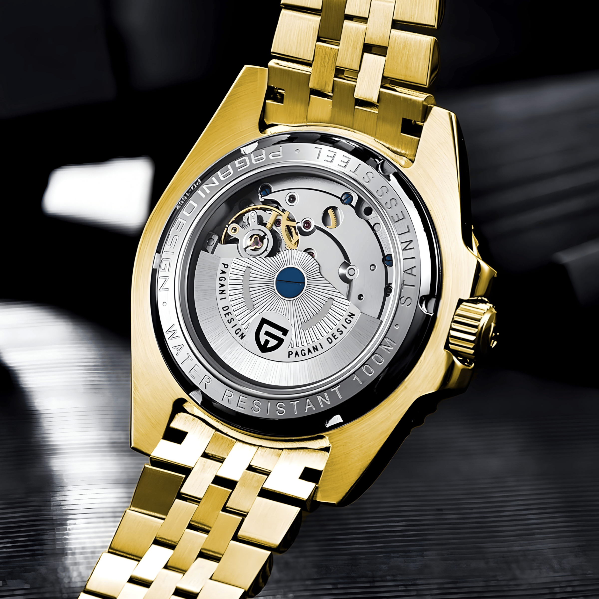 Pagani Design PD-1662 Automatik GMT “Gold”