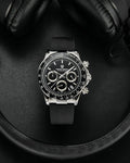 "Pagani Design PD-1664 Daytona Crni muški sat - Približni pogled na brojčanik - Be Brave Man Srbija Watches"