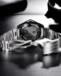"Pagani Design PD-1693 Muški sat sa metalnom narukvicom Automatik GMT - Približni pogled na narukvicu - Be Brave Man Srbija Watches"