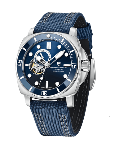 Muški automatik sat Pagani design PD1736 - Detaljan prikaz narukvice na satu - Plava boja - Najbolja cena u Srbiji!