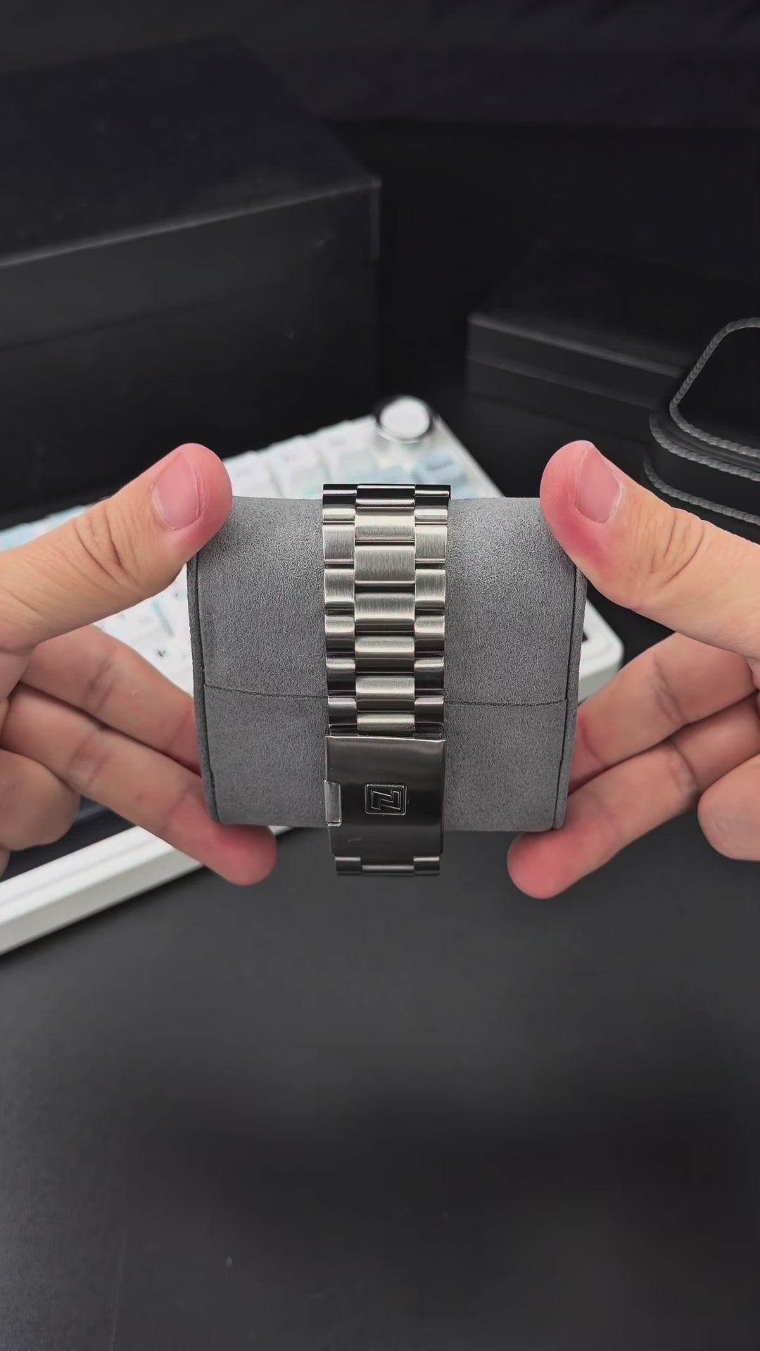 Muški Sat NaviForce NF8066 Titan - Silver/Blue