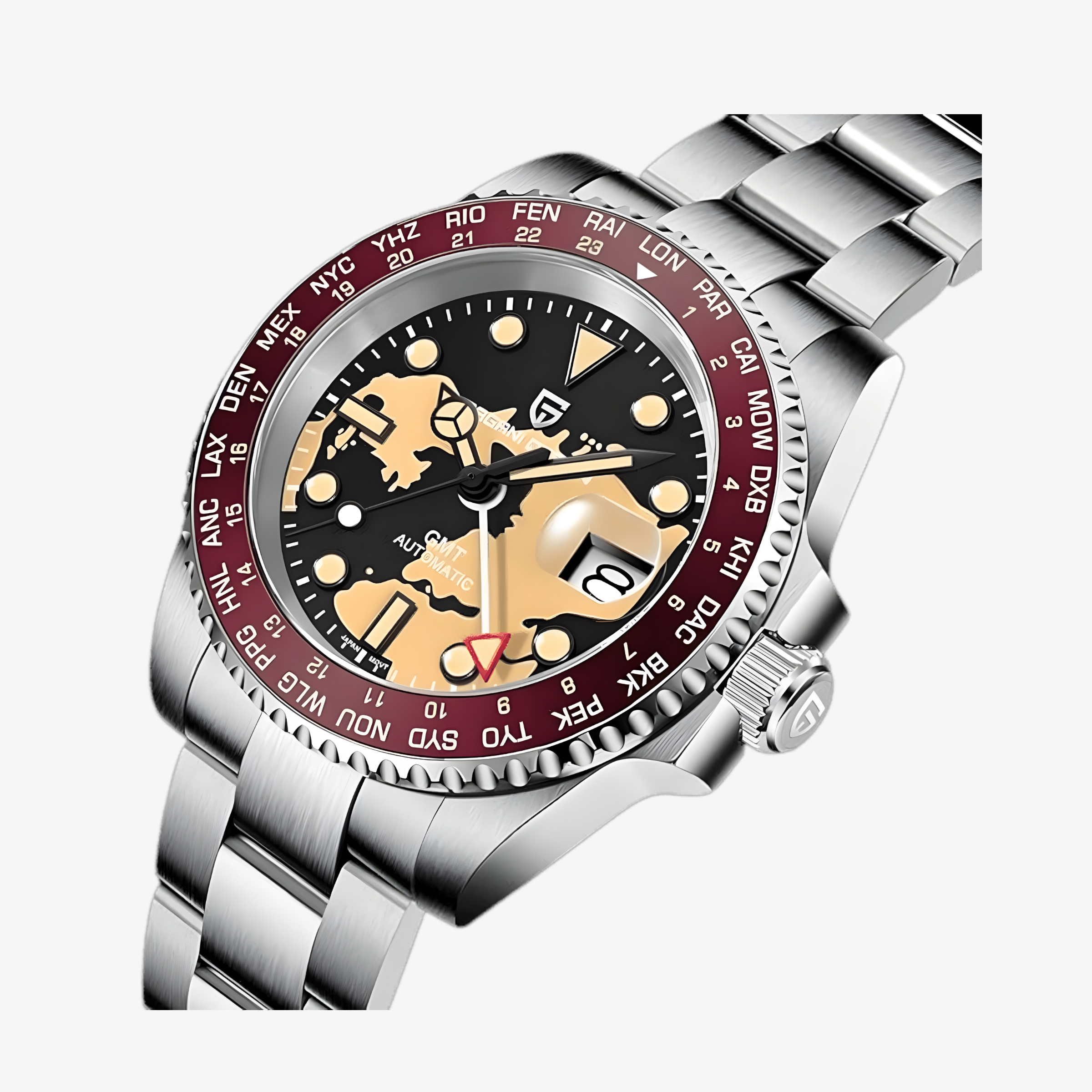 Pagani Design PD‑1758 Automatik GMT "Travel Watch"