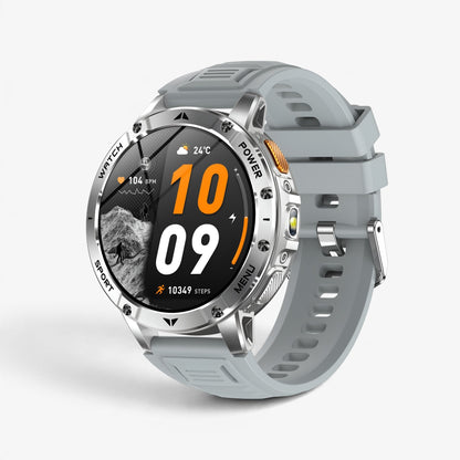 Muški Pametni Sat Military AK112 - Silver