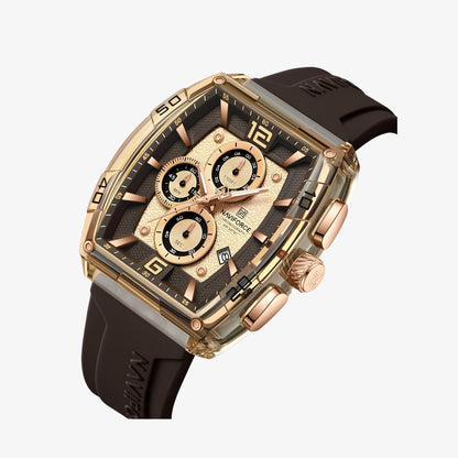 Muški Sportski Sat NaviForce NF6101 Virex - Braon