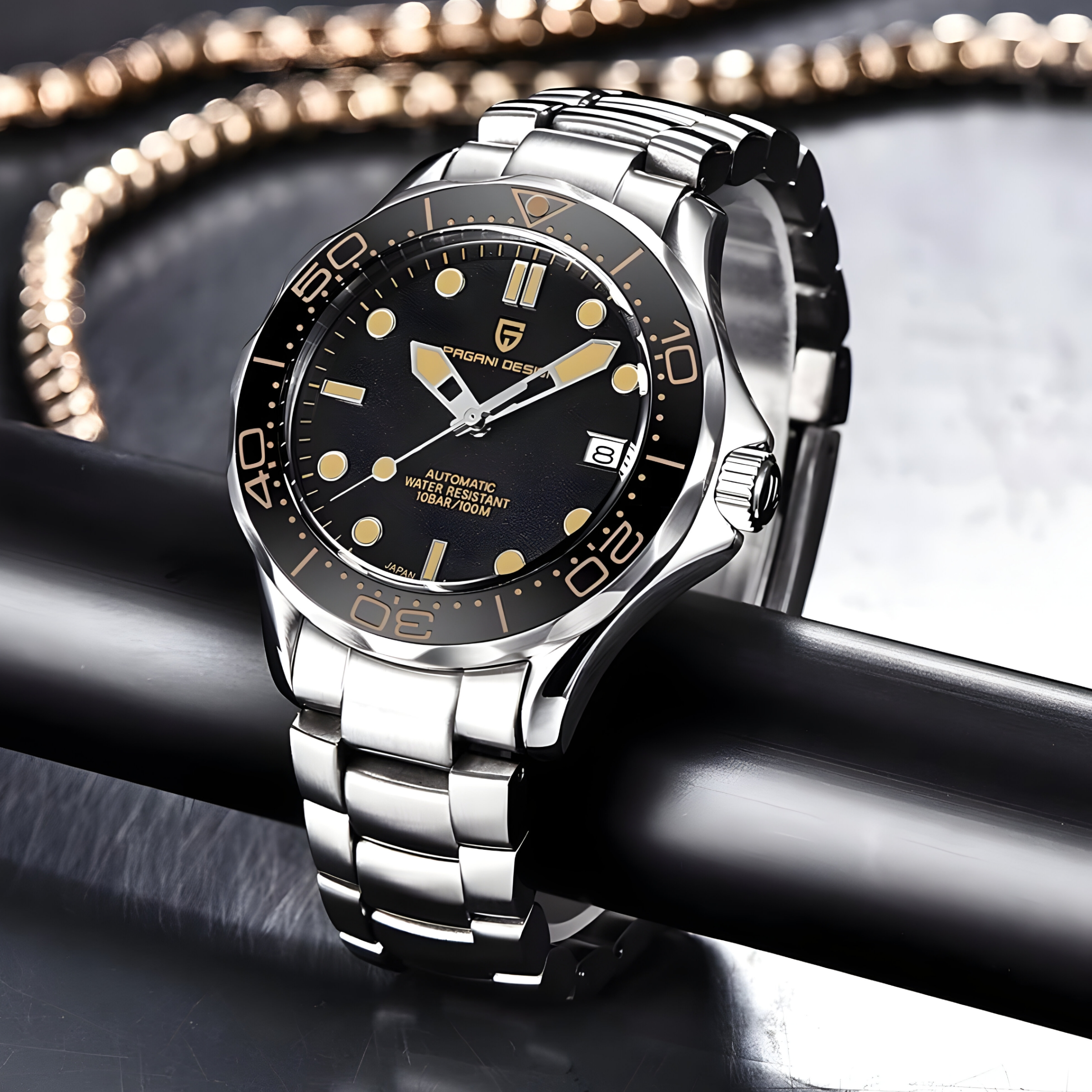 Muski Automatik Sat Pagani Design PD1667 - Seamaster 007