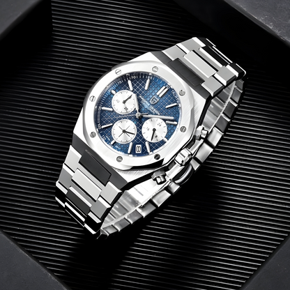 Muški Sat Pagani Design PD1707 Chronograph Metal - Blue