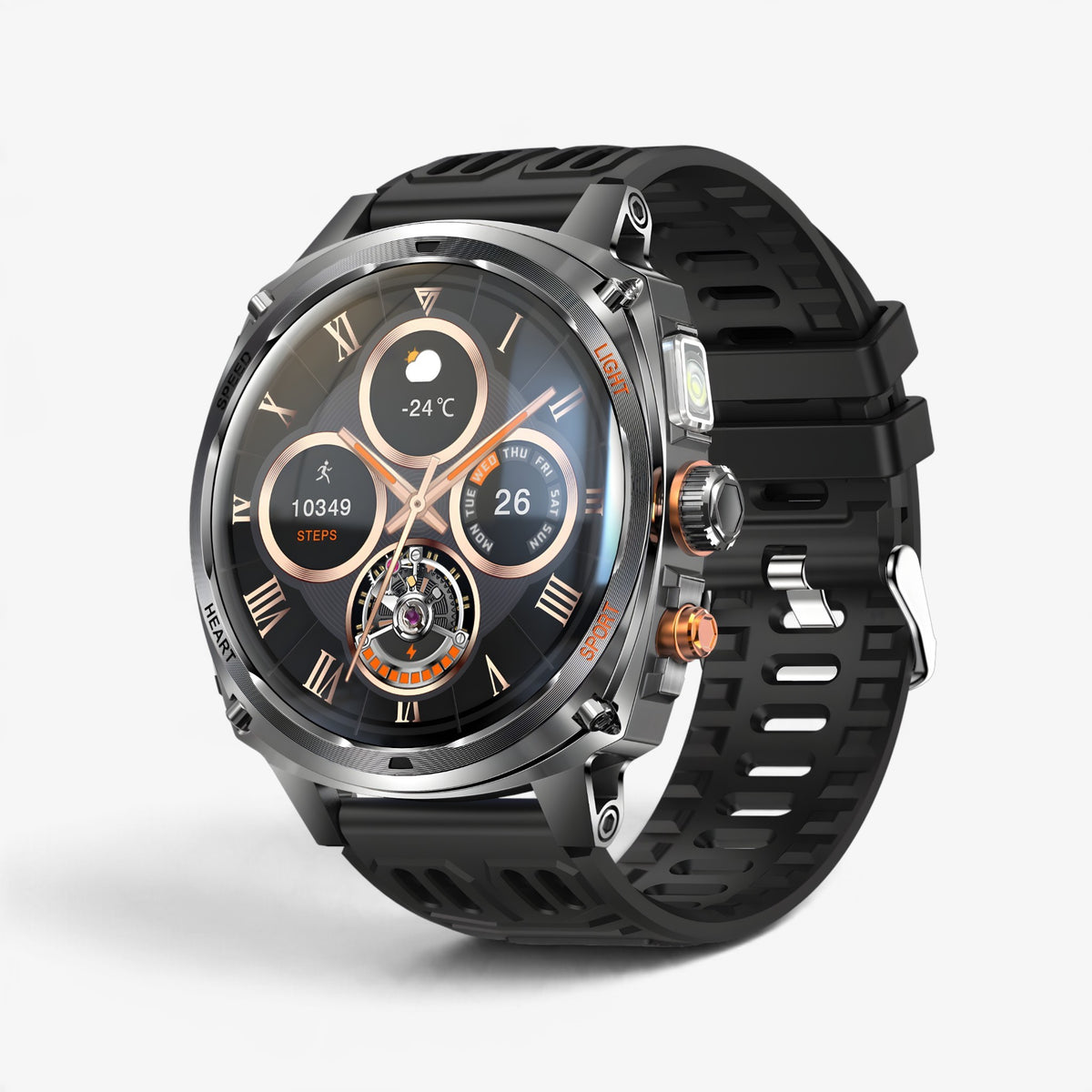 Muški Pametni Sat Military V95 - Black
