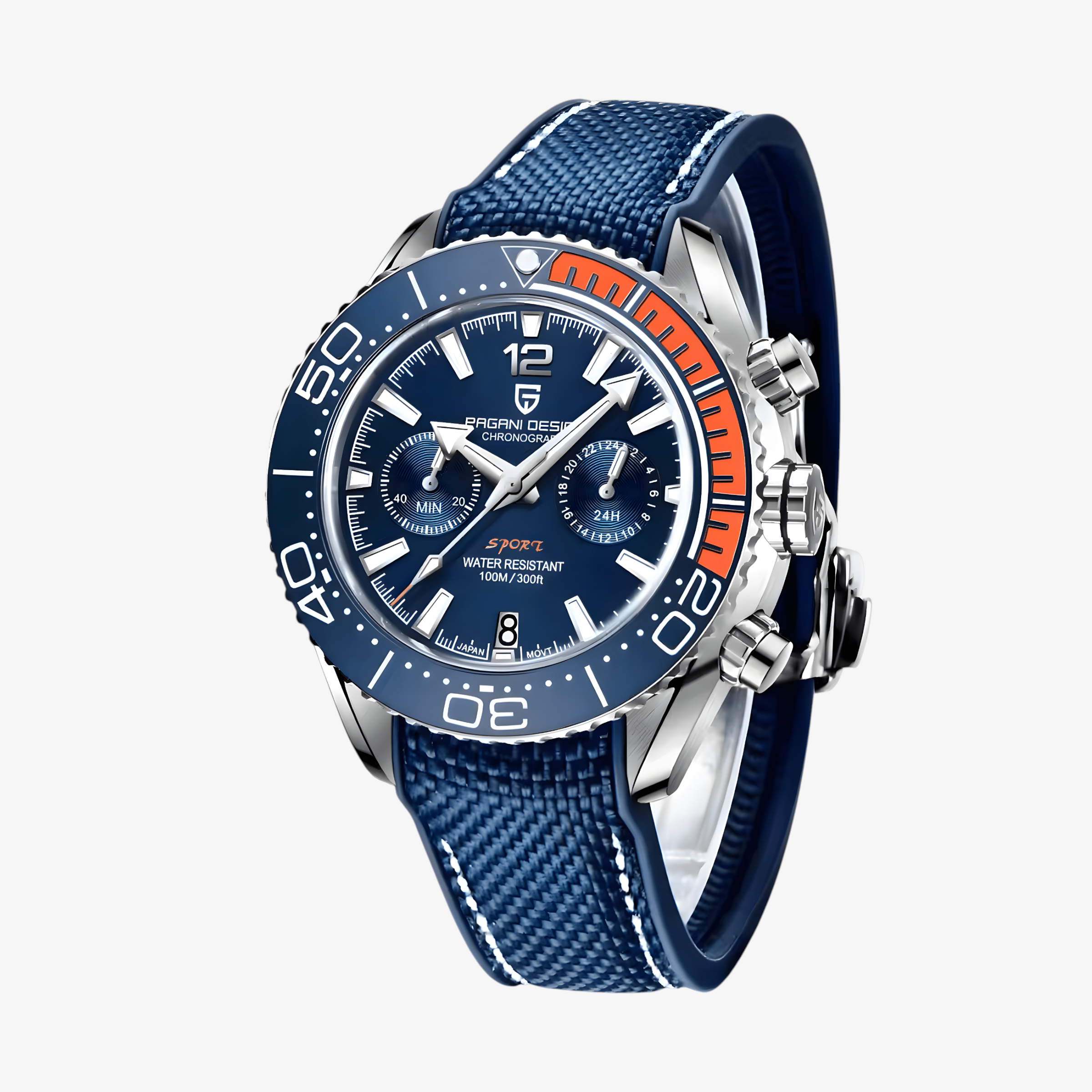 Muški Sat Pagani Design PD1711 Chronograph - Blue